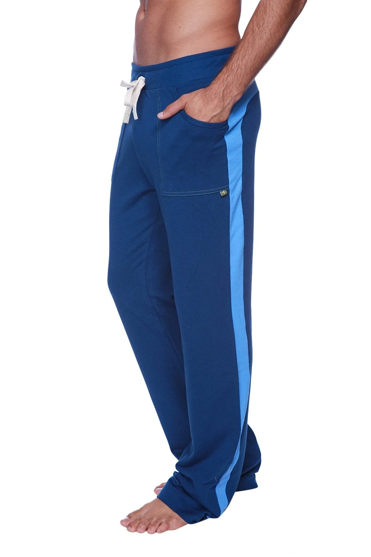 Eco-Track & Yoga Sweat Pant (Royal Blue w/Ice Blue)