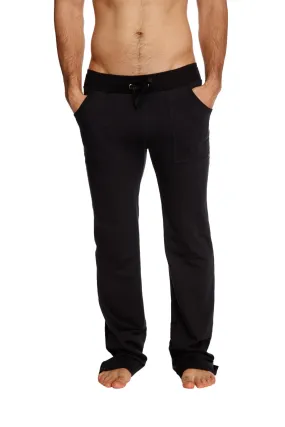 Eco-Track & Yoga Sweat Pant (Solid Black)