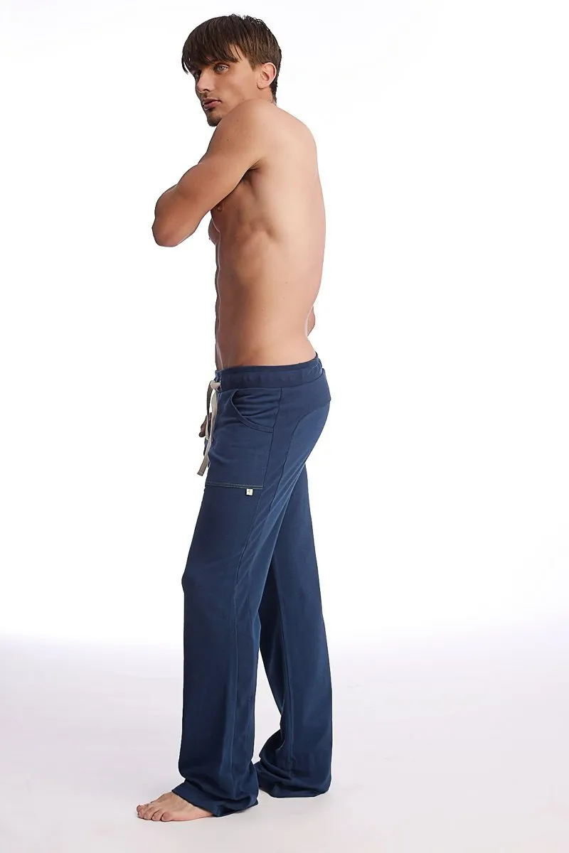 Eco-Track & Yoga Sweat Pant (Solid Royal Blue)