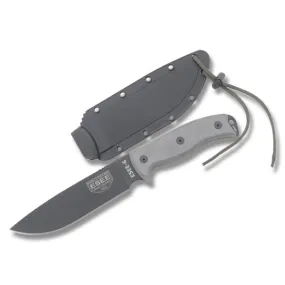 ESEE-6 Plain Edge Blk Sheath w MOLLE