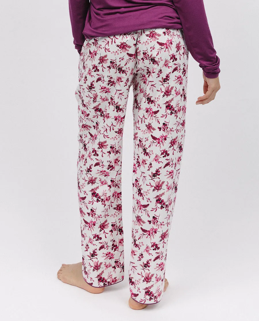 Eve Berry Print Pyjama Bottoms