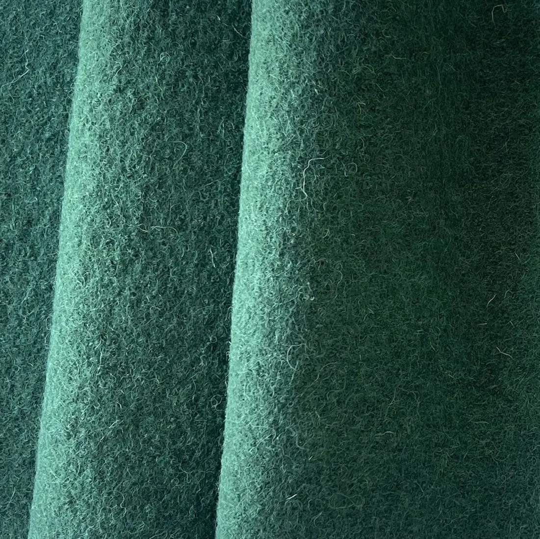 Evergreen 12 oz. Boiled Wool Coating (Made in Germany)