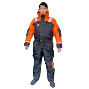 First Watch Anti-Exposure Suit Hi-Vis - Orange/Black - Small [AS-1100-OB-S]