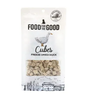 Food For The Good Freeze Dried Cat & Dog Treats (Duck Cubes)