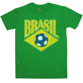 Football Retro Brasil Football T-Shirt