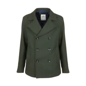 Fred Mello Elegant Double-Breasted Short Coat