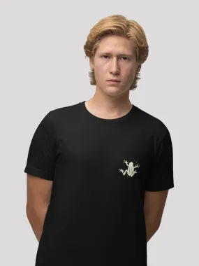 Frog Black Unisex T-Shirt