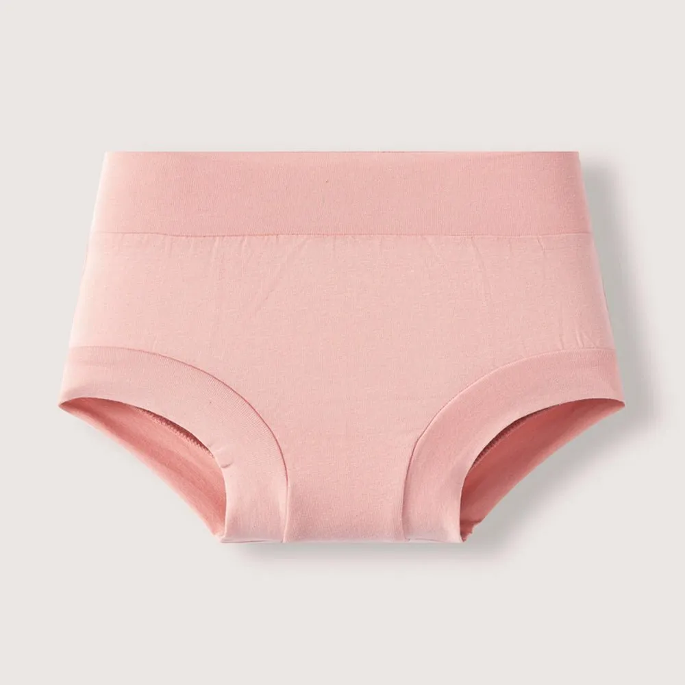 Girls Underwear Brief - Coral Blush