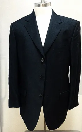 'Gritti' styled by Ermenegildo Zegna-100% Wool 3B Navy Blazer- size 54 (44R)