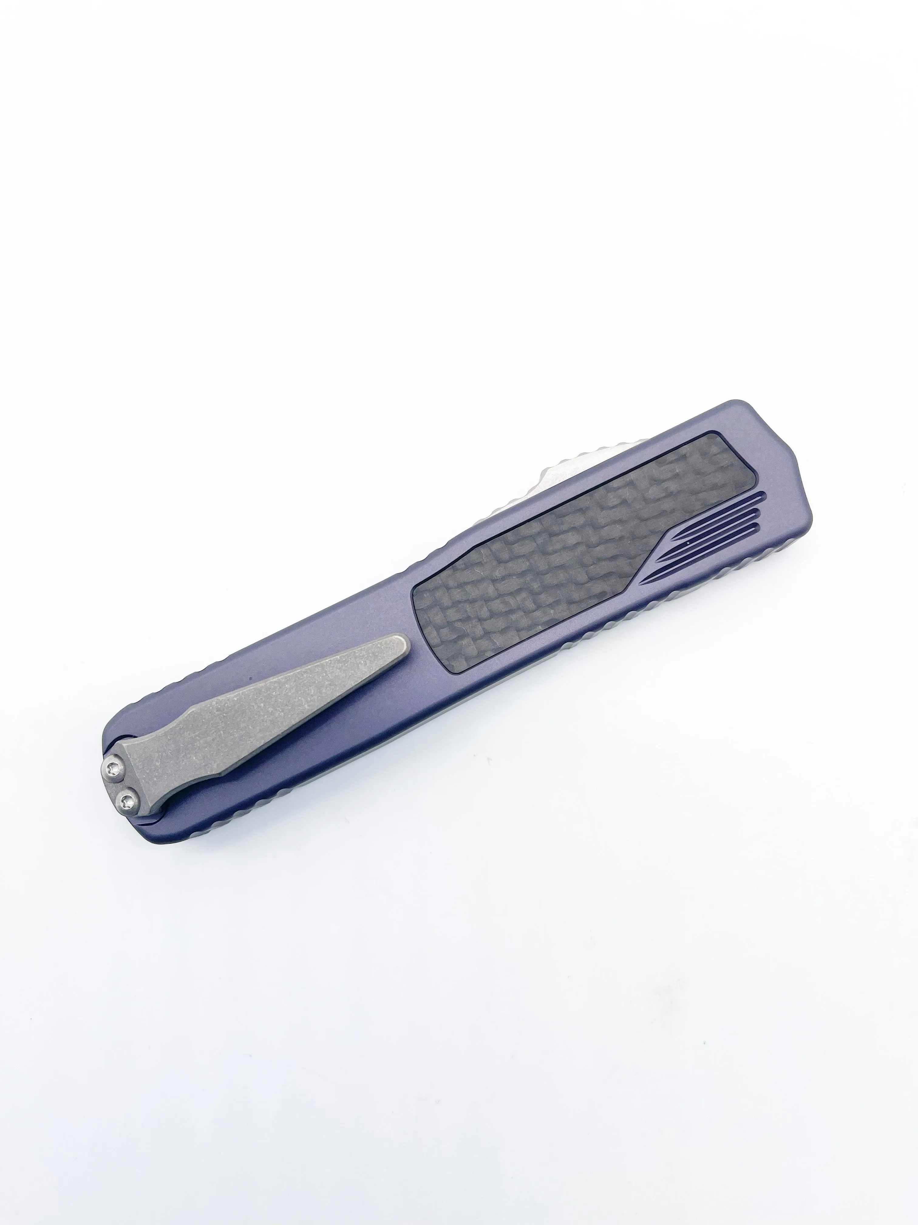 Guardian Tactical Scout CF OTF 142511 Gray Carbon Fiber Inlay Stonewash S/E