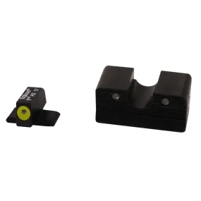 HD XR Night Sight Set - - FNH FN509, Orange Yellow Front Outline Lamp