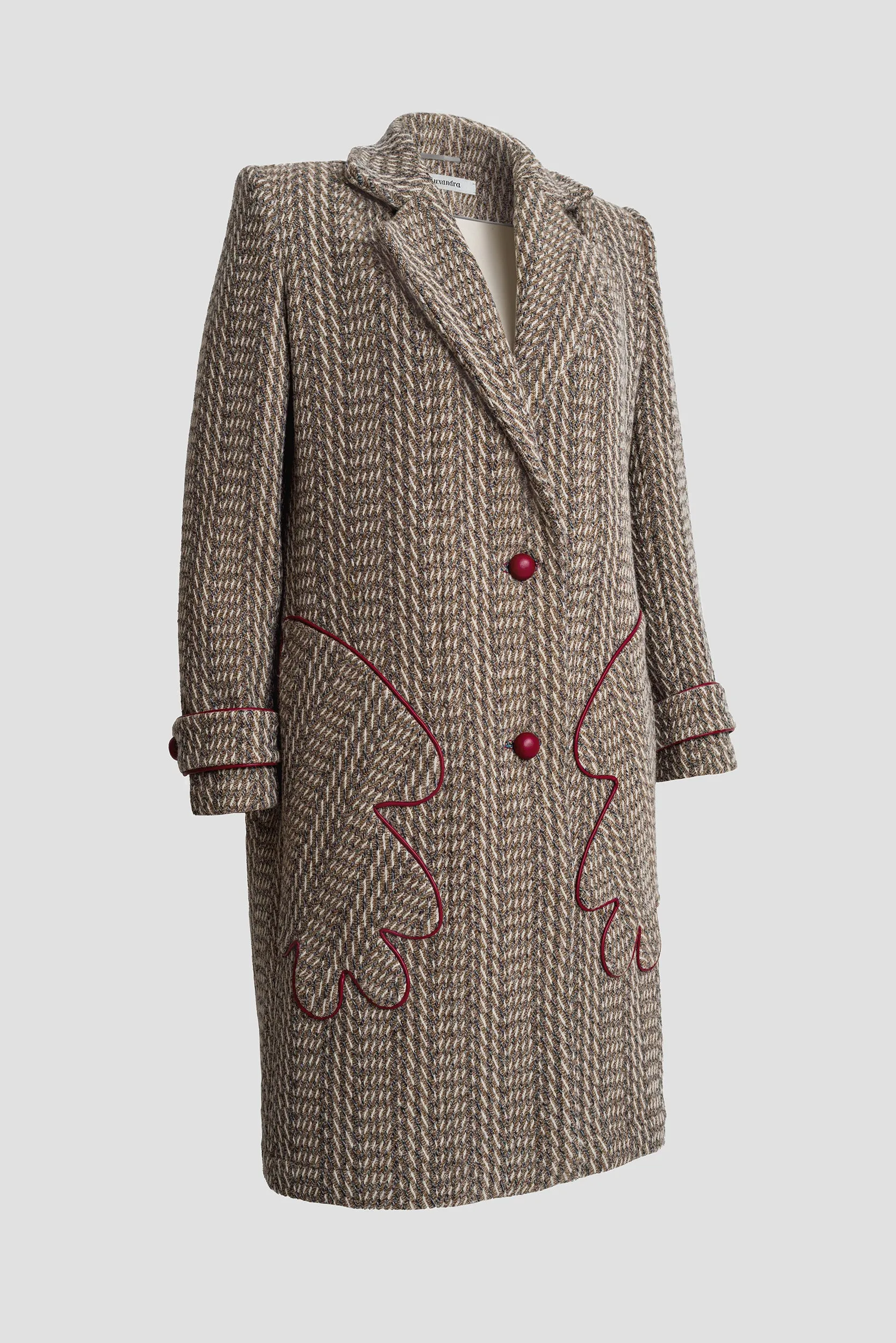 Herringbone Hands Coat