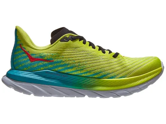 HOKA Men's Mach 5 - Evening Primrose/Scuba Blue