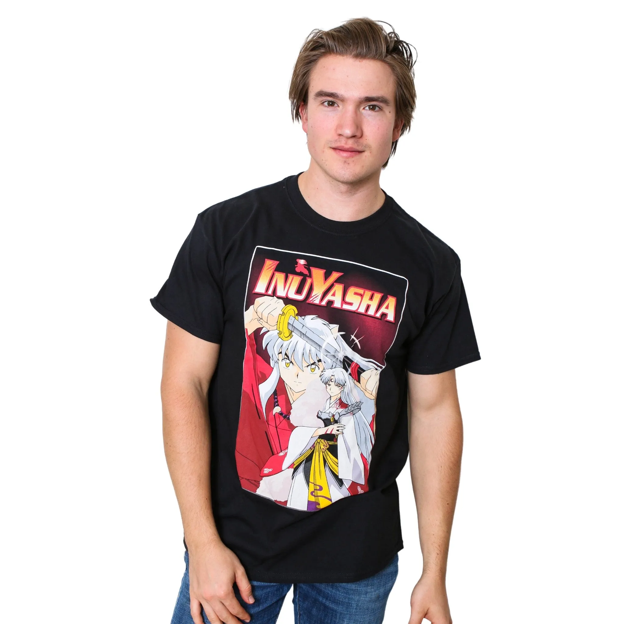 Inuyasha And Sesshomaru Anime Adult T Shirt