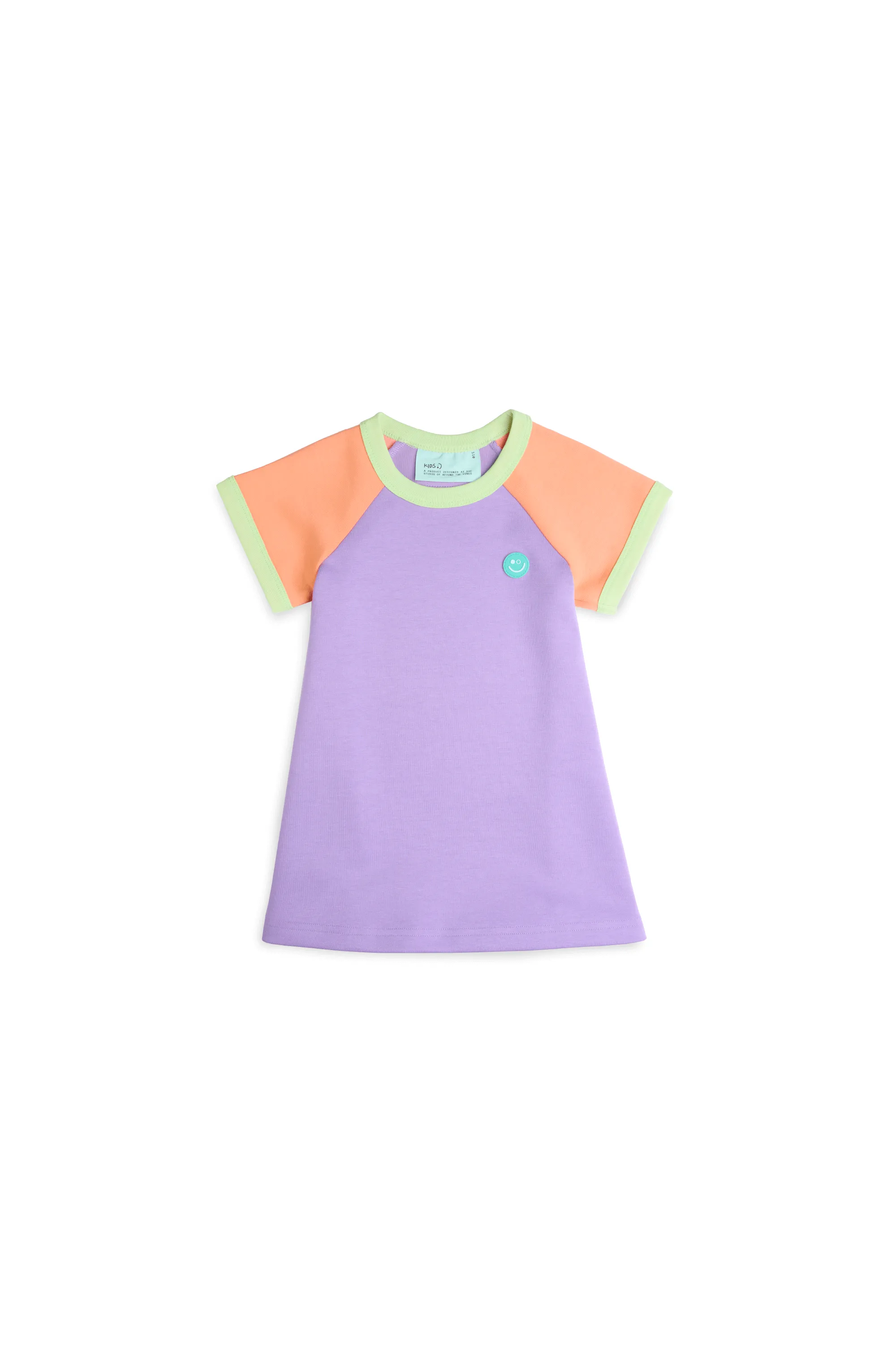 Kids Colourblock Scuba Dress