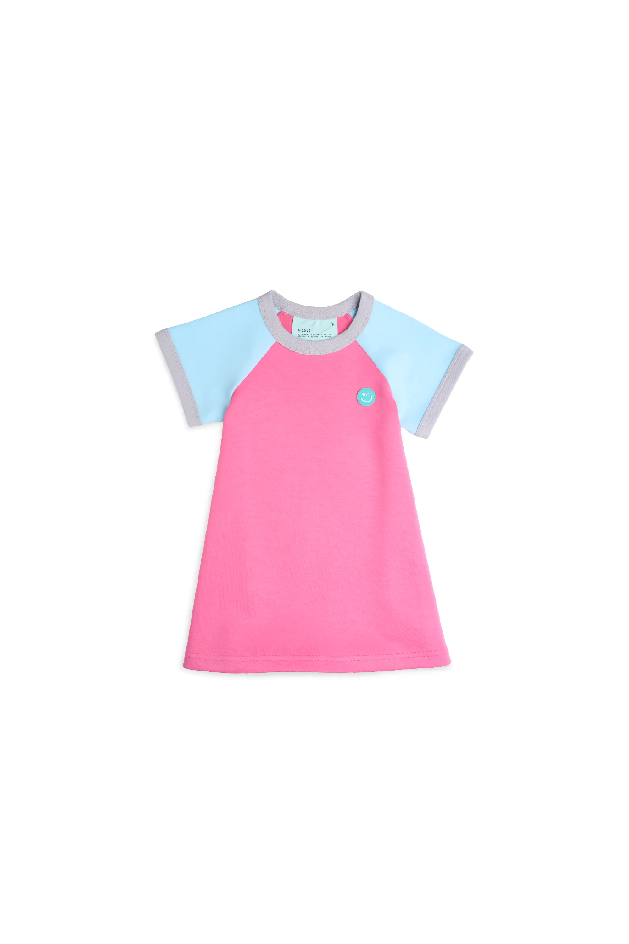 Kids Colourblock Scuba Dress