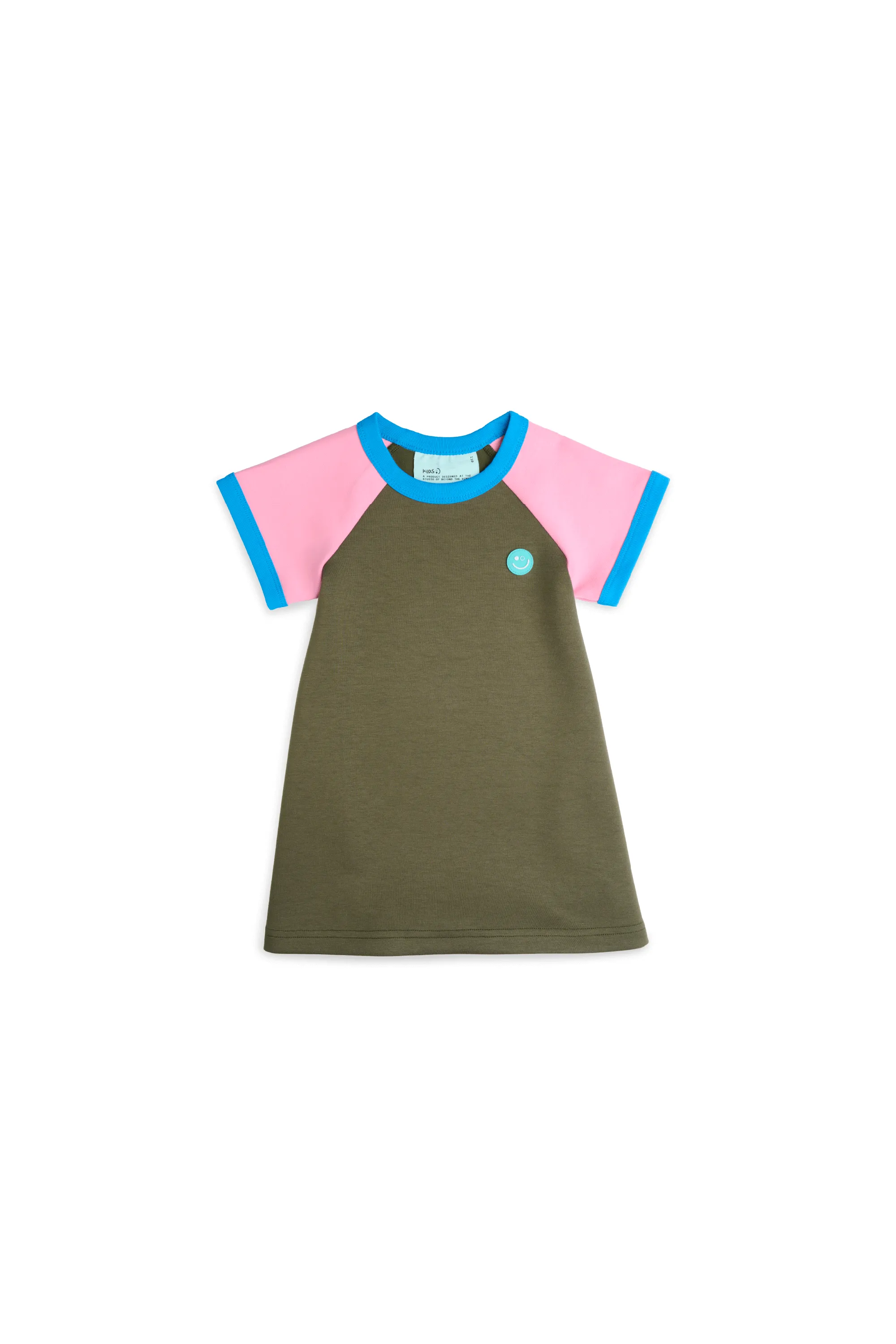 Kids Colourblock Scuba Dress