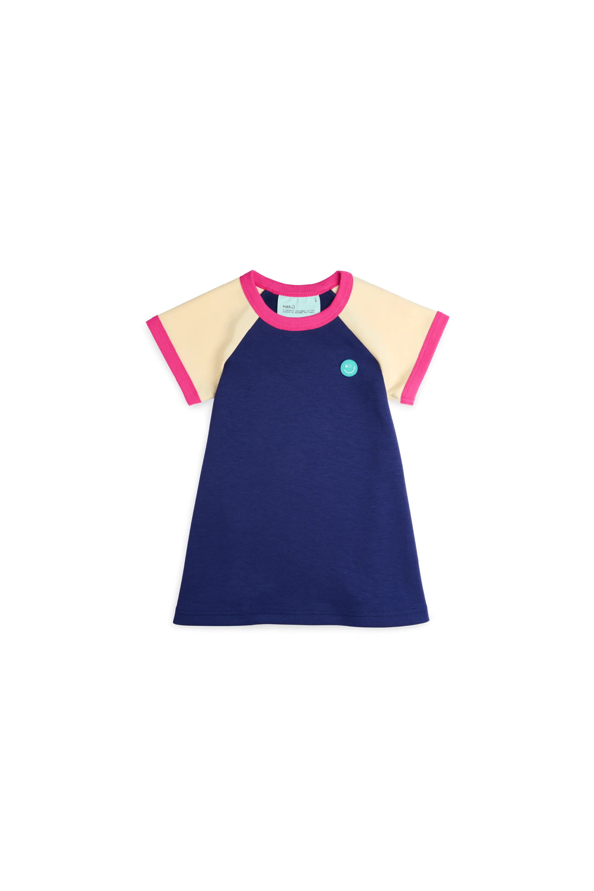 Kids Colourblock Scuba Dress