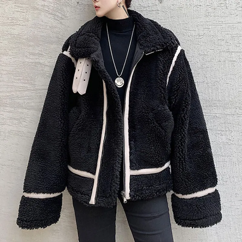 Lamb Wool Cotton Coat