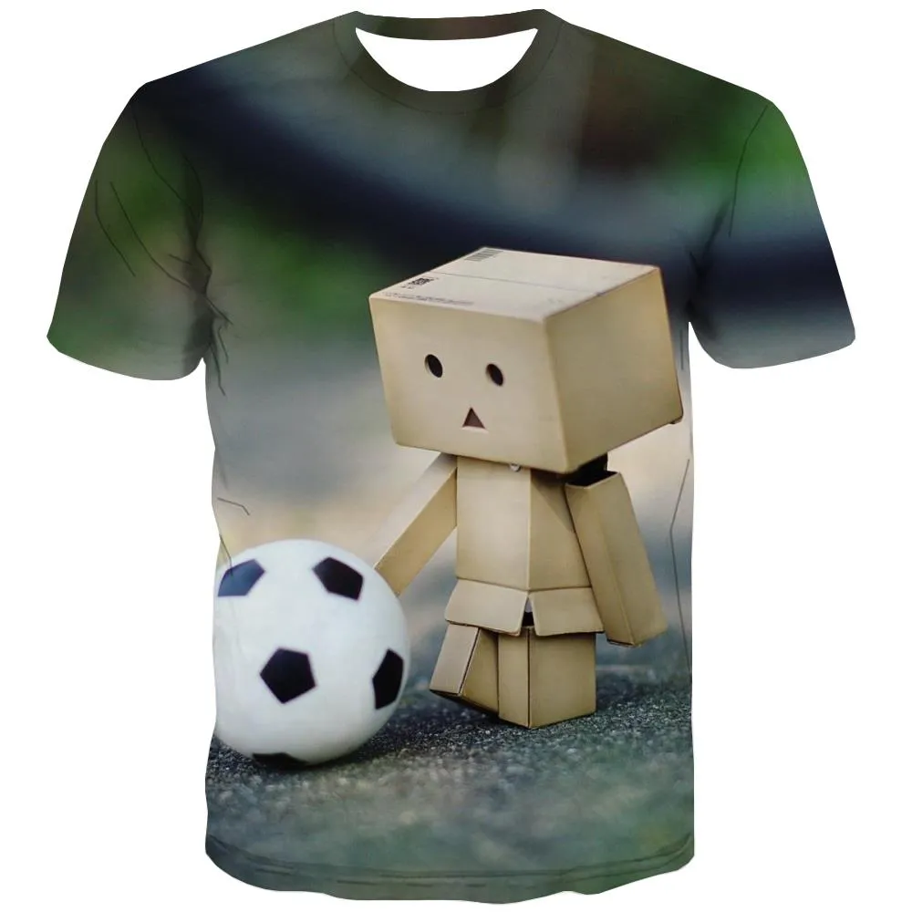 Lawn T shirts Men Football Tshirts Cool Athletics T-shirts Graphic Stadium T shirts Funny