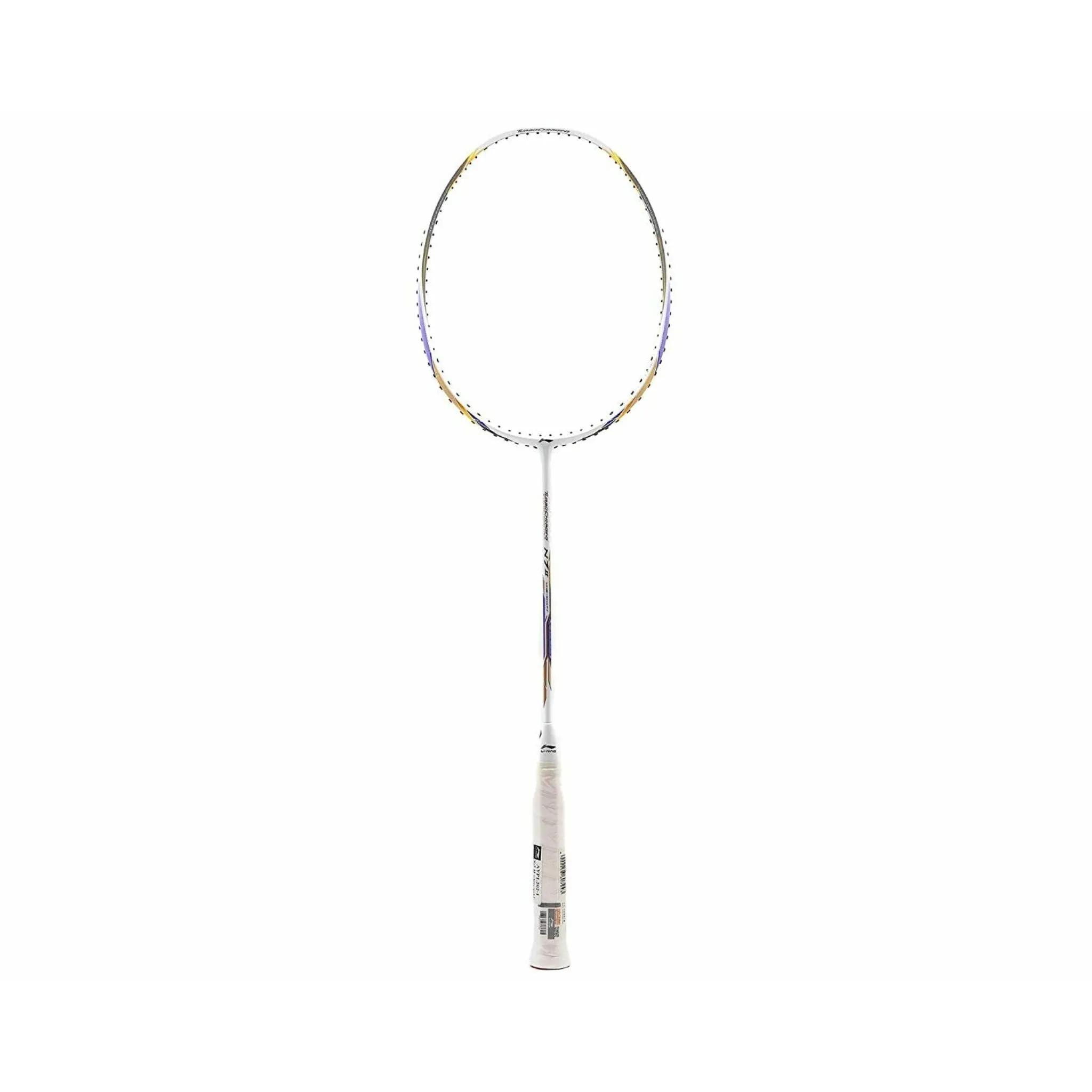 LI-NING TurboCharging N7 II White Badminton Racket - Unleash Power and Precision