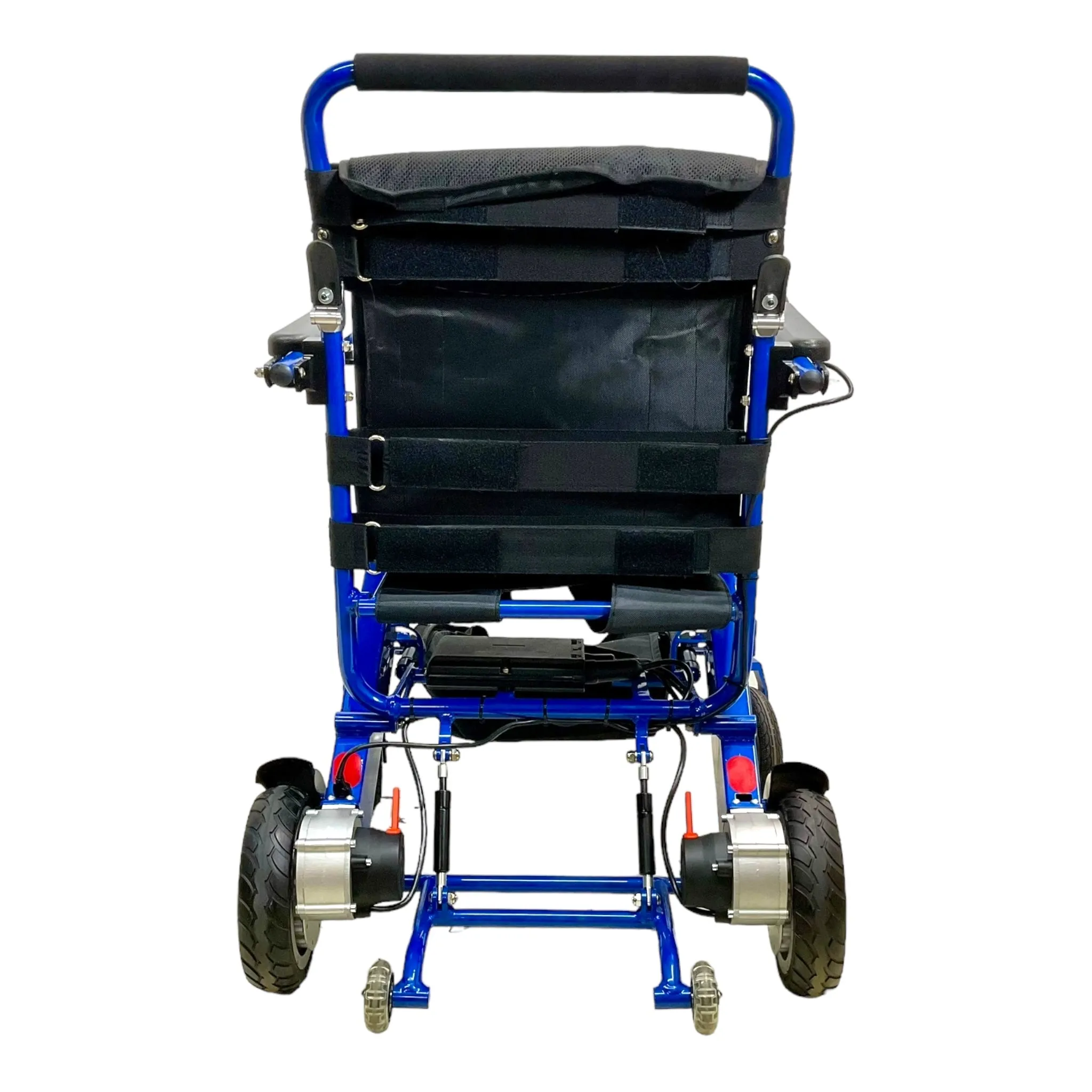 Like-New Air Hawk Folding Power Wheelchair | 16 x 16 inch Seat | Lightweight Folding Frame