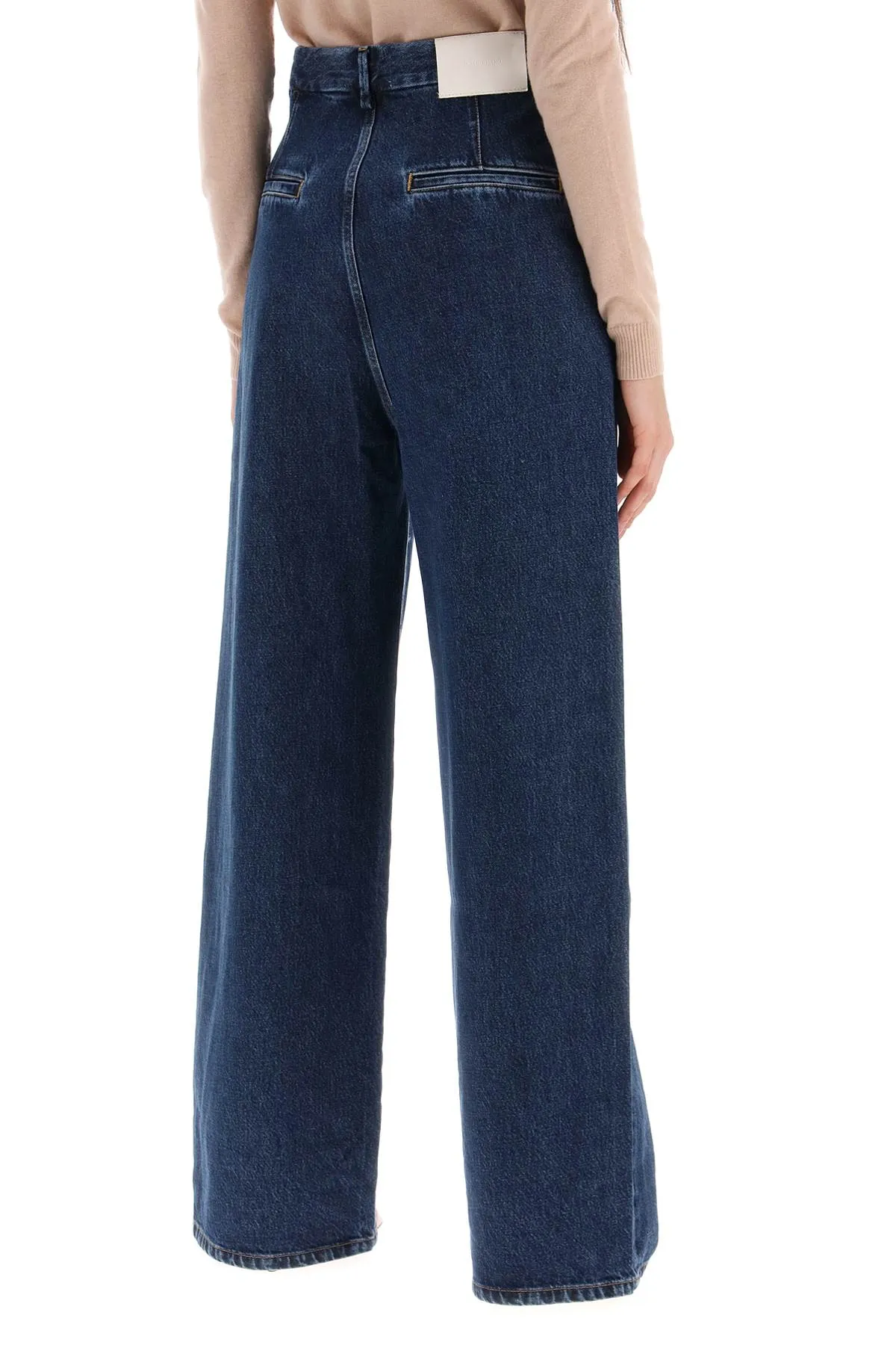 LOULOU STUDIO attu oversized jeans