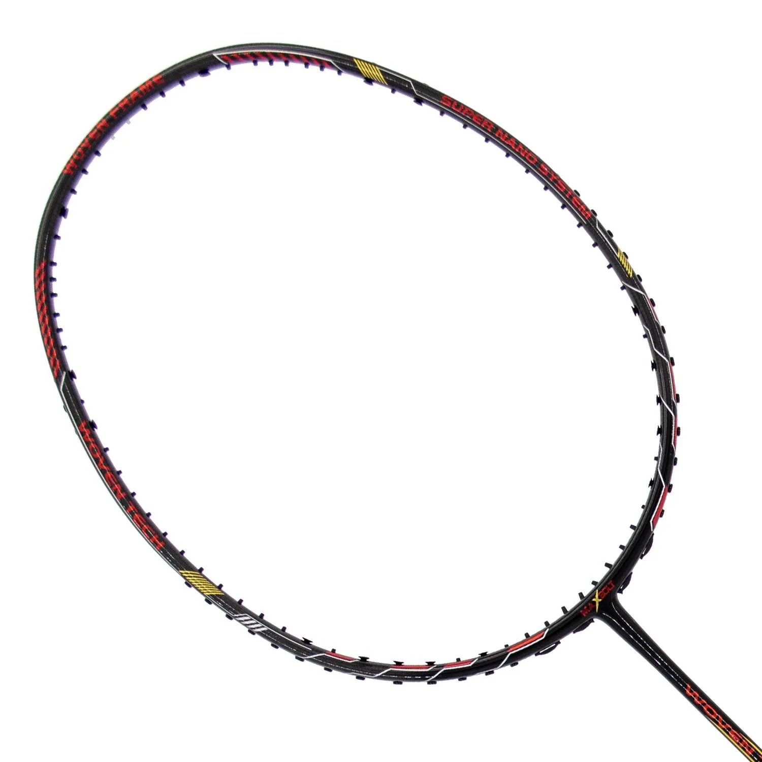 Maxbolt Woven Tech 60 Badminton Racket -  Red/Black