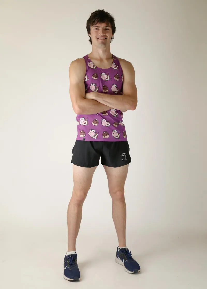 Men's Choccy Cows Performance Singlet