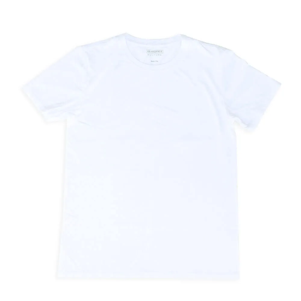 Men's White T Shirt Crew Neck | Nimble Basics