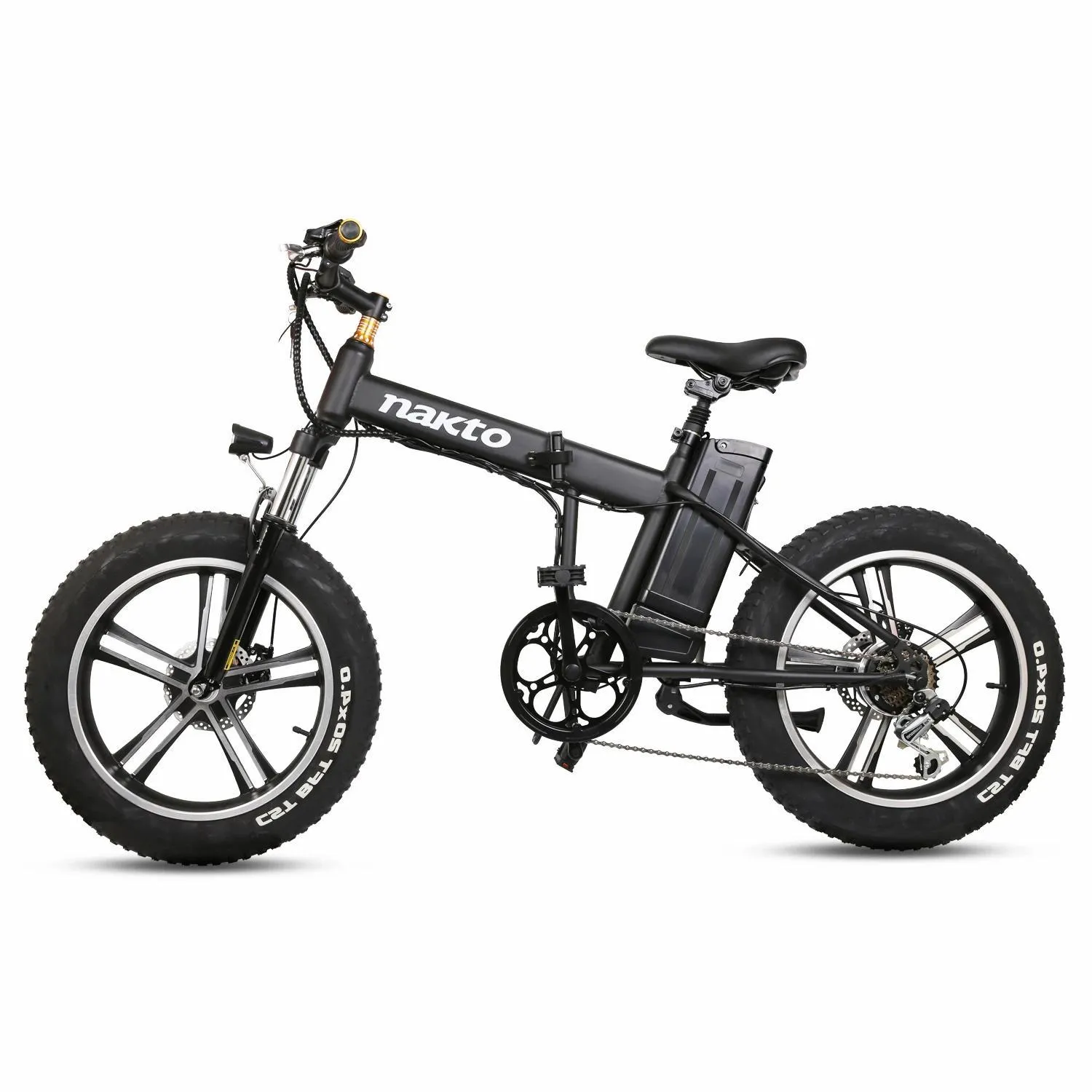 Nakto Mini Cruiser 48V/10Ah 350W Fat Tire Folding Electric Bike