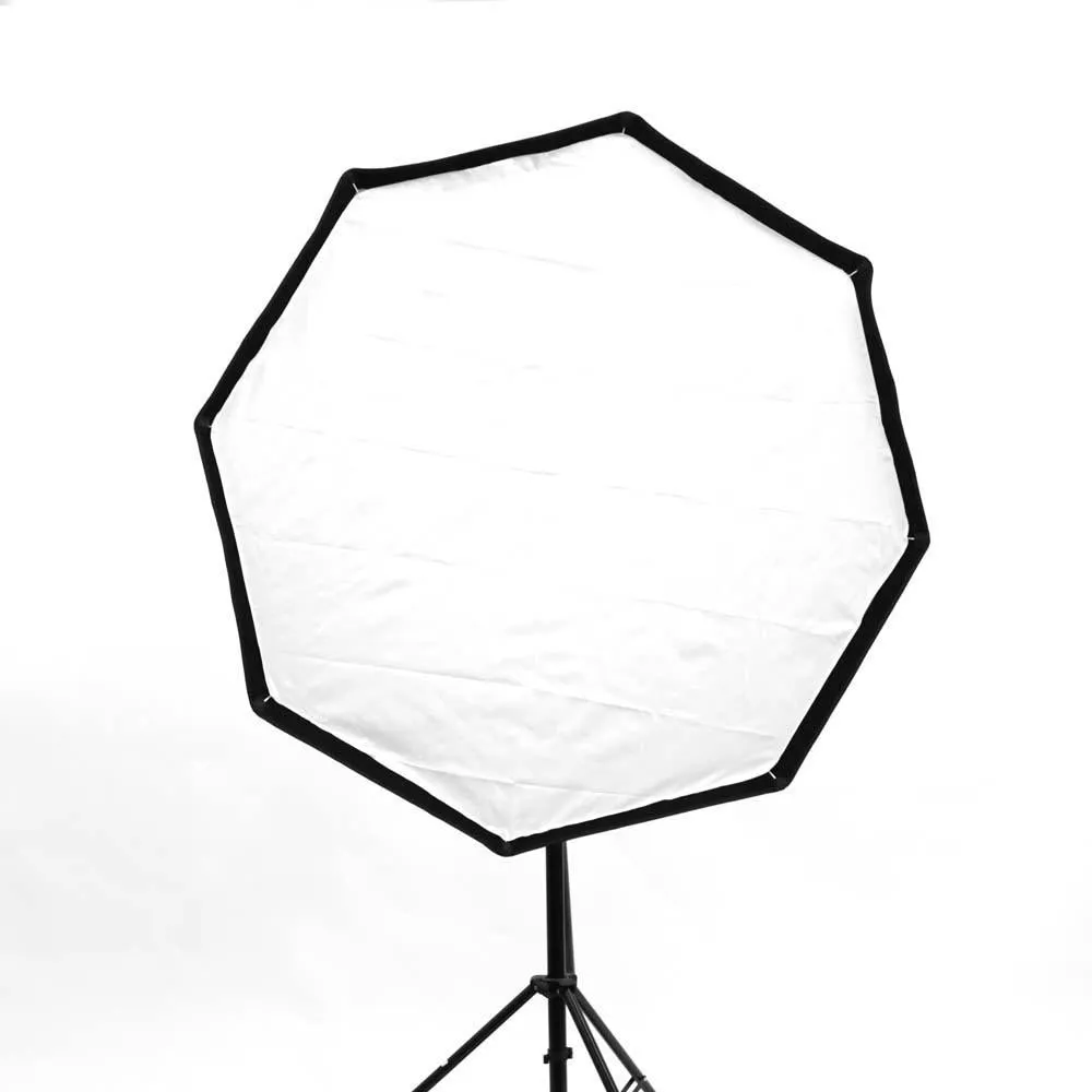 NiceFoto 120cm / 48" Collapsible Octagon Softbox with Honeycomb Grid