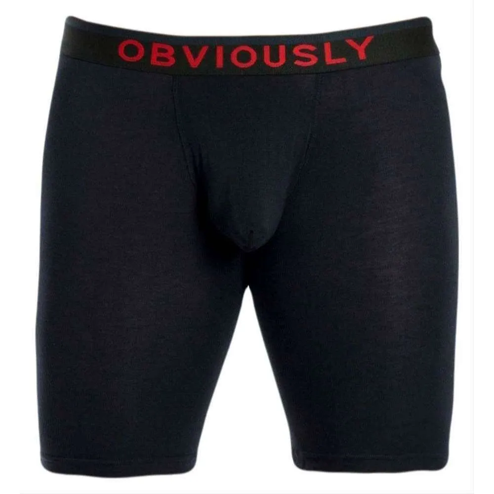 Obviously FreeMan AnatoFREE Boxer Brief 9inch Leg - Black