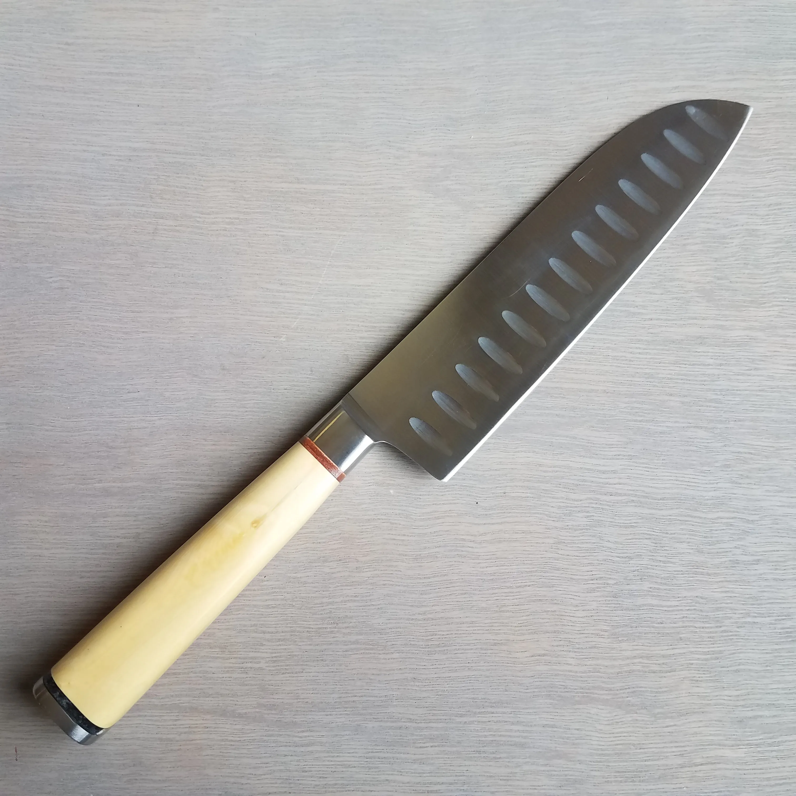 Pallares Professional Santoku 7" - Boxwood