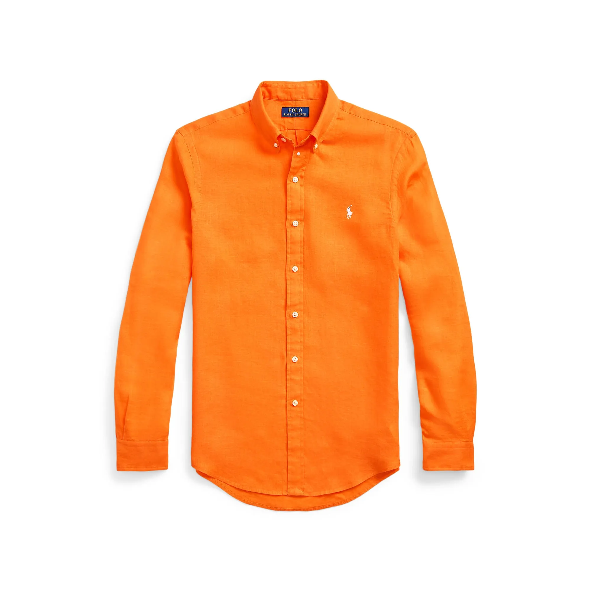 Polo Ralph Lauren - Linen S hirt - Bright Signal Orange