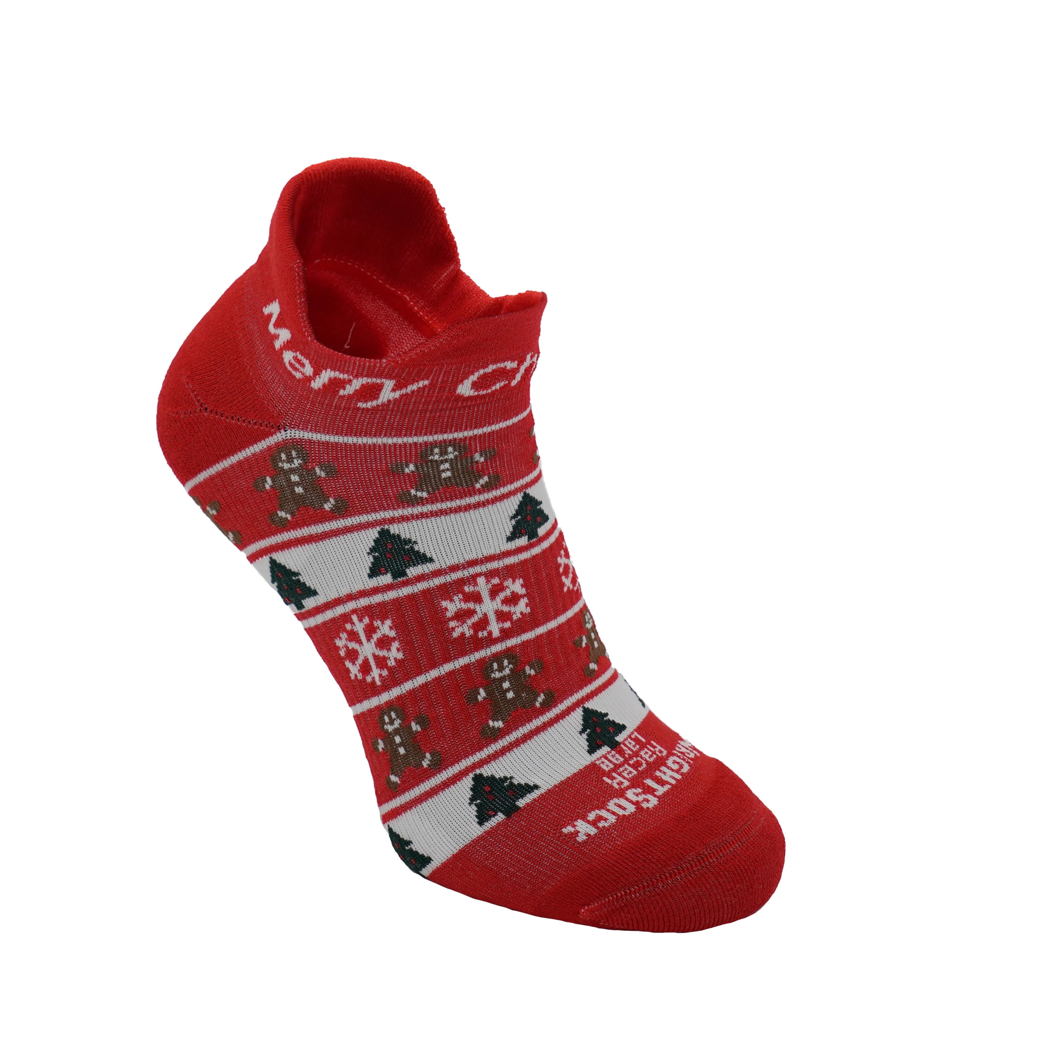 Racer Single Layer Christmas Stripes Double Tab