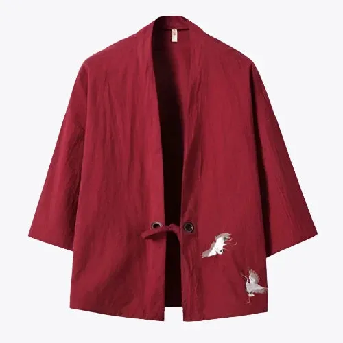 Red Kimono Jacket