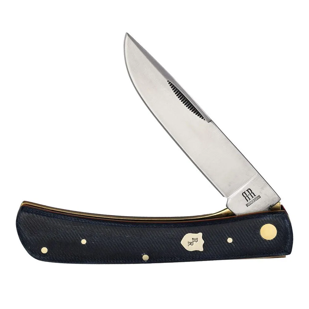 Rough Ryder 2347 Work Folder (Denim Micarta)