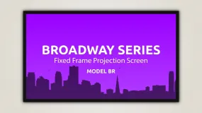 Severtson Screens Broadway Fixed Frame 100" (87.2" x 49.0") HDTV [16:9] BR169100MG