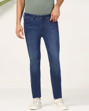 Slim Yonk Fit Indigo Blue Jeans - Archie