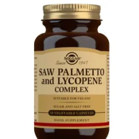 Solgar Saw Palmetto/Lycopene Complex Capsules 50's