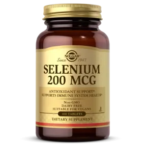 Solgar - Selenium 200mcg Tablets 50's