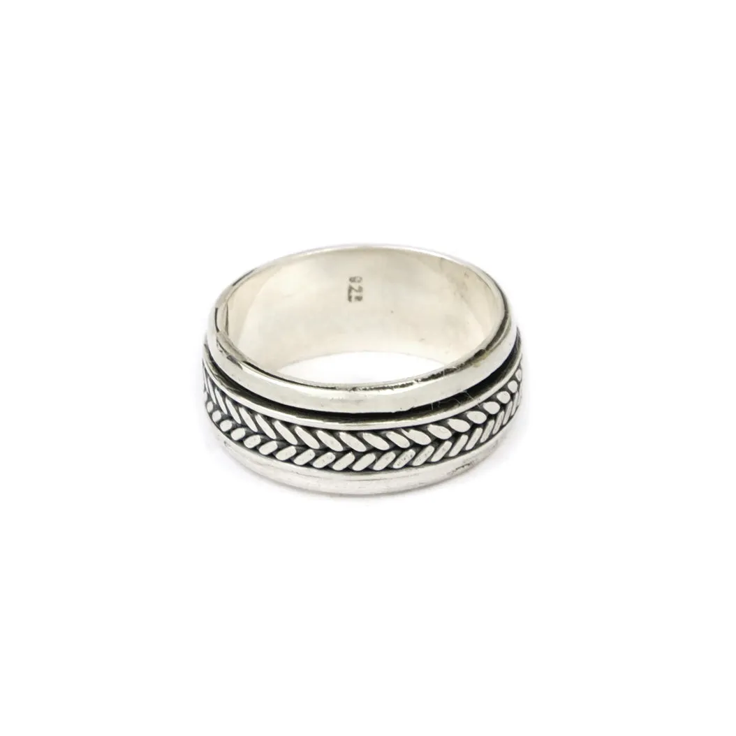 Spinner Sterling Silver Ring IV