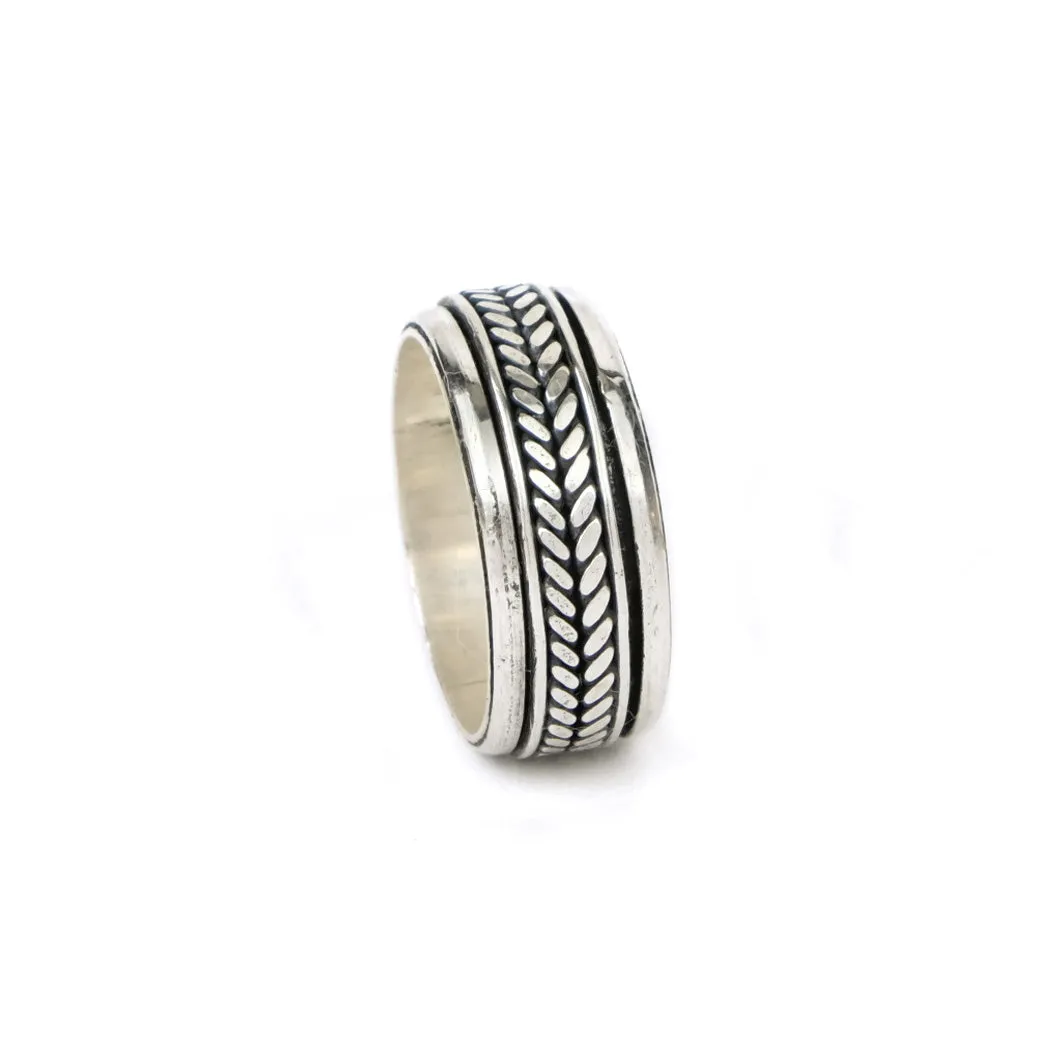 Spinner Sterling Silver Ring IV