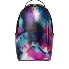 Sprayground Sharkclub Electronica Backpack - Purple / Blue / Black