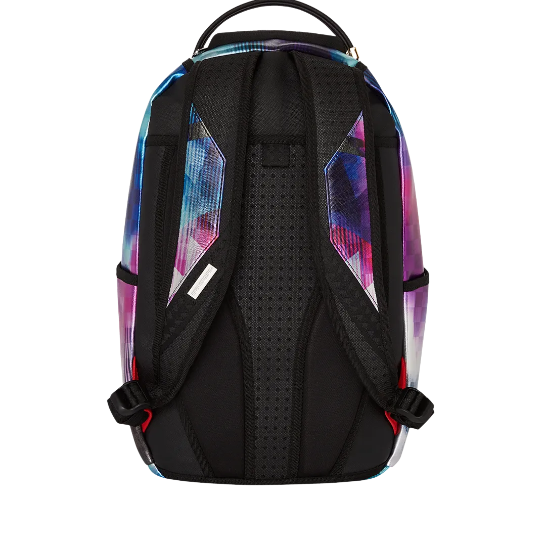 Sprayground Sharkclub Electronica Backpack - Purple / Blue / Black