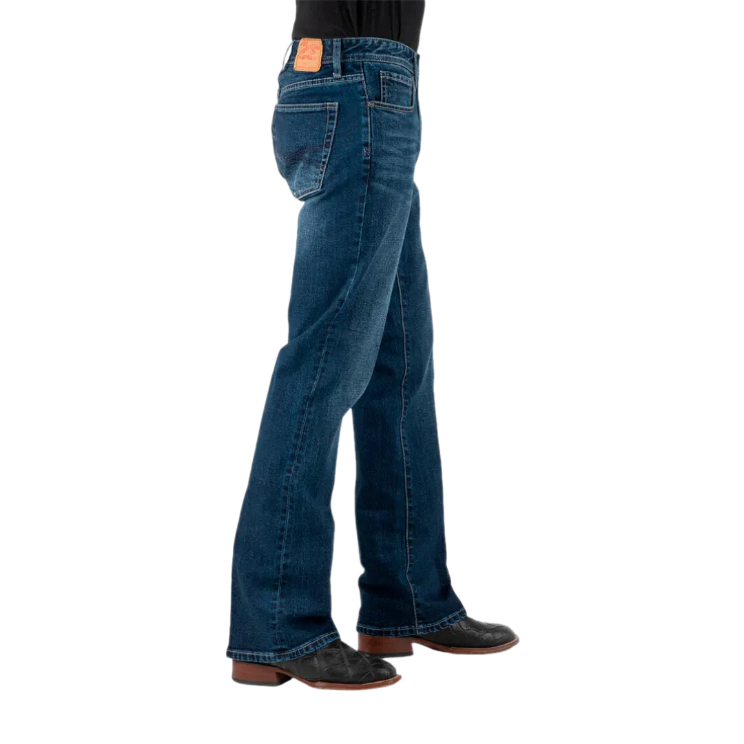 Stetson Apparel Men's Rocks Fit Stetch Denim Jeans