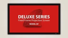 Stevertson Screens Deluxe Fixed Frame Series 300" (192.0" x 108.0") HDTV [16:9] DF169300BWMP