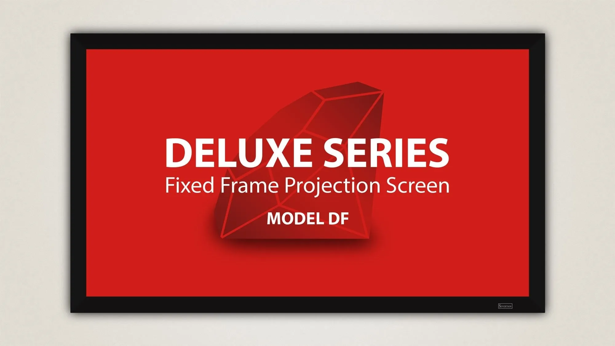 Stevertson Screens Deluxe Fixed Frame Series 300" (192.0" x 108.0") HDTV [16:9] DF169300BWMP