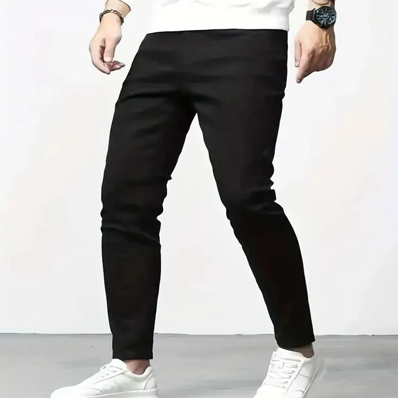 Stretch Skinny Jeans Fashion Casual Slim Fit Denim Brand Clothes